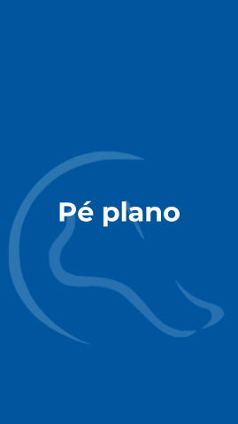 Pé plano